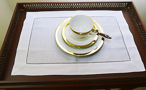 Simple & Plain Placemat. Extra soft "Ramie" placemat. 4 pieces